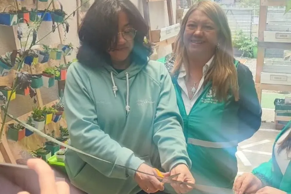 Huerta de Fondacio Altos del Cabo se une a la ruta agroecológica "Vidas Diversas"