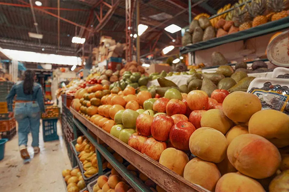 Las plazas de mercado, la agricultura urbana y la soberanía alimentaria en Bogotá